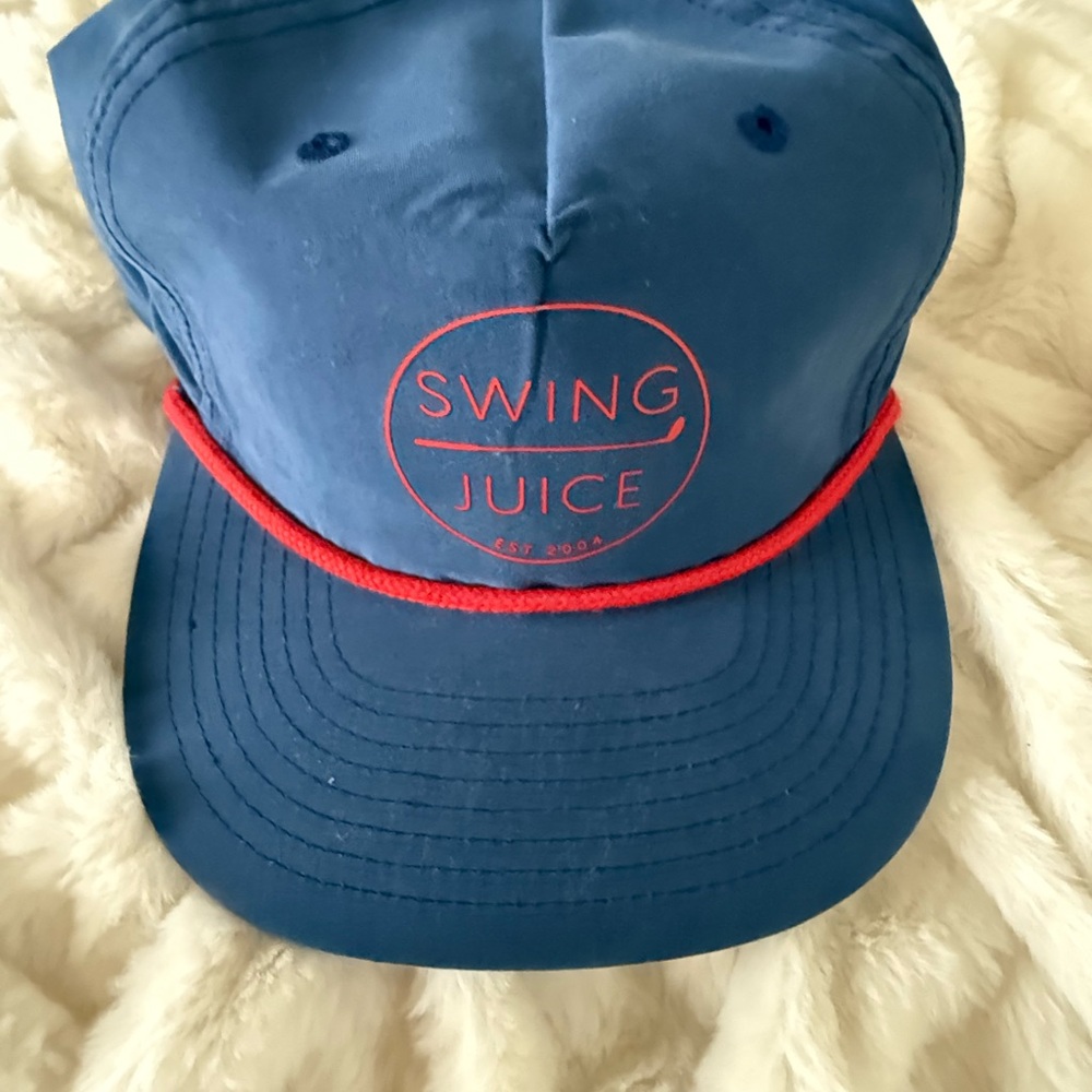 Adult SwingJuice Golf Retro Rope Snapback Hat